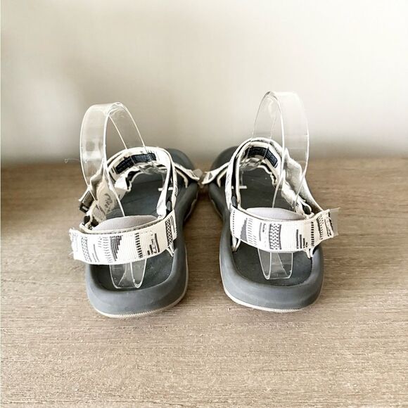 Teva Women's Hurricane XLT2 Sandals in Chara Bright White & Gray Pattern - 7 - Picture 5 of 8